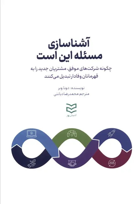 جلد کتاب آشناسازی مسئله این است اثر دونا وبر